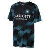 Charlotte FC Outerstuff Youth Sheer Thrill T-Shirt - Black - Side View