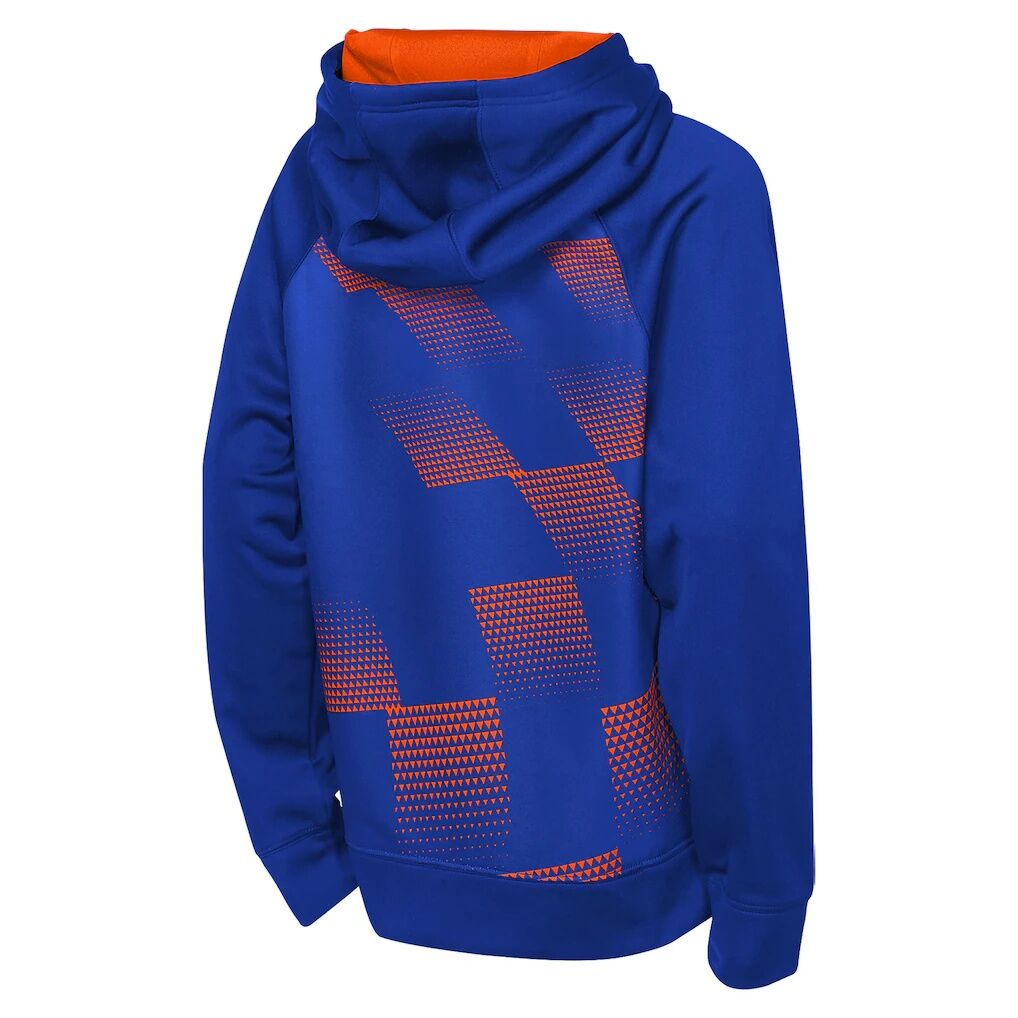 FC Cincinnati Outerstuff Youth Striker Fleece Hoodie - Orange/Blue