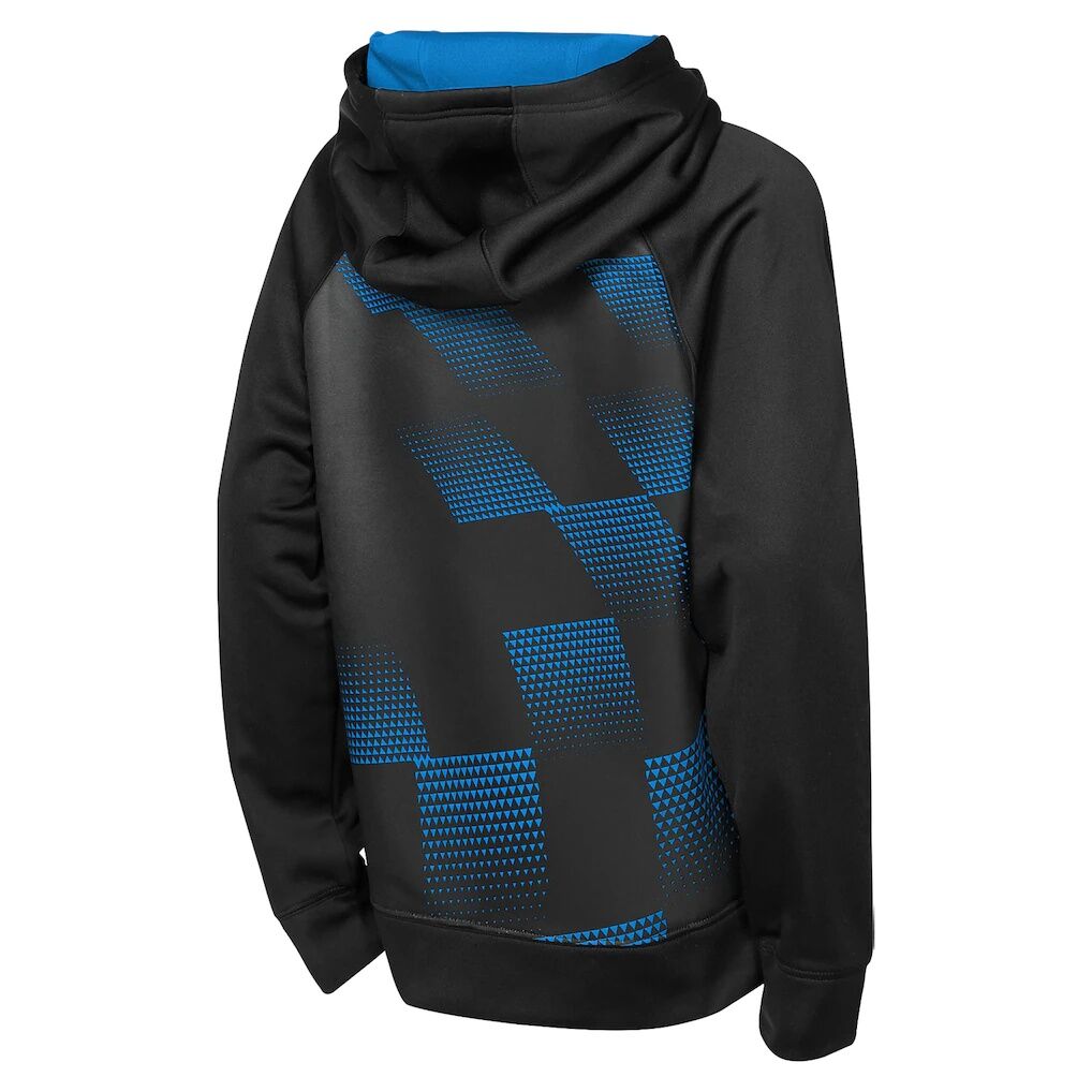Charlotte FC Outerstuff Youth Striker Fleece Hoodie - Blue/Black
