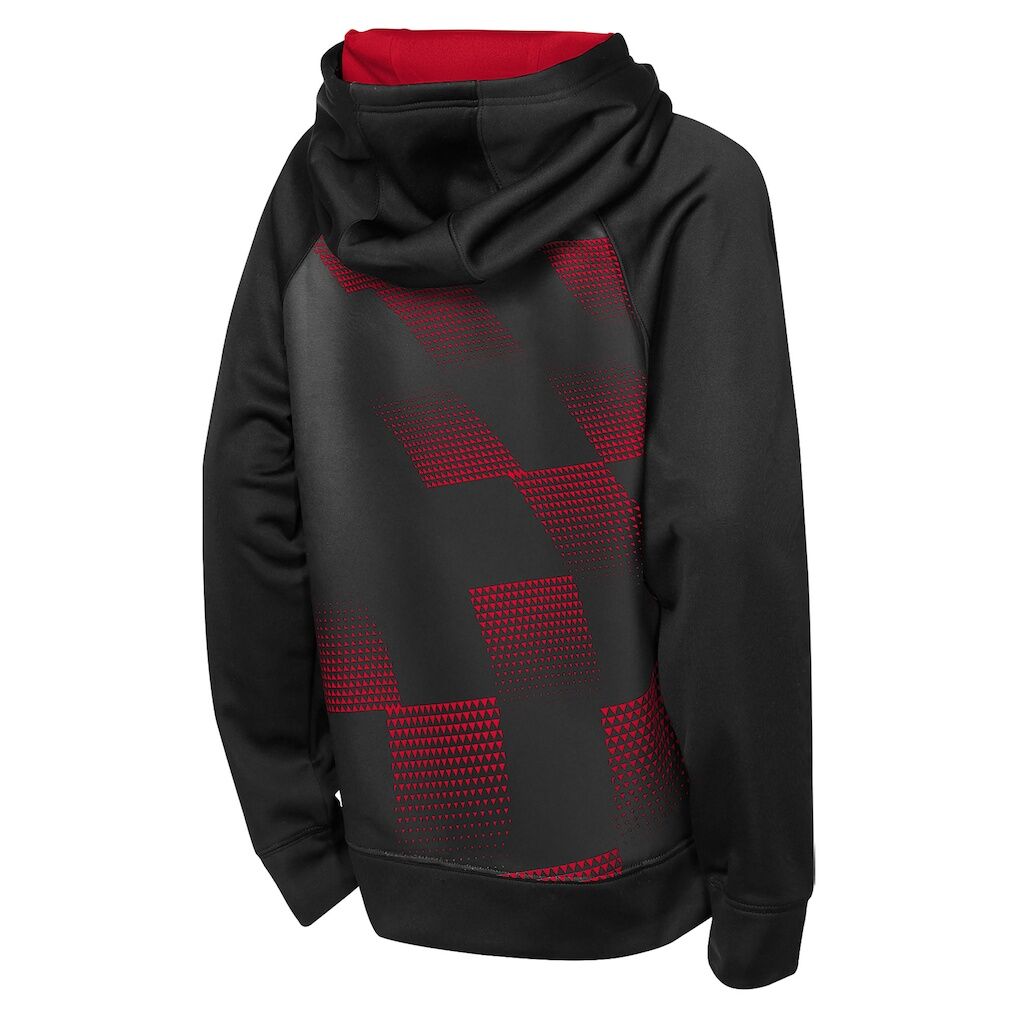 New York Red Bulls Outerstuff Youth Striker Fleece Hoodie - Red/Black