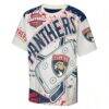 Florida Panthers Outerstuff Youth Top Player T-Shirt - Cream - Side View