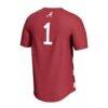 #1 Alabama Crimson Tide GameDay Greats Youth Lightweight Soccer Fashion Jersey - Crimson - Detail View