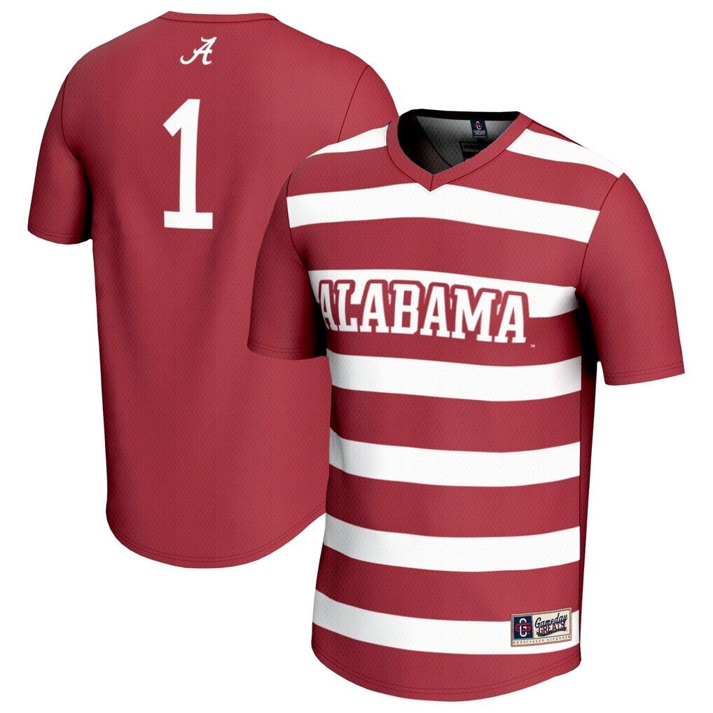 #1 Alabama Crimson Tide GameDay Greats Youth Lightweight Soccer Fashion Jersey