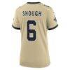 Tyler Shough New Orleans Saints Nike Women's Alternate Game Player Jersey - Gold - Detail View