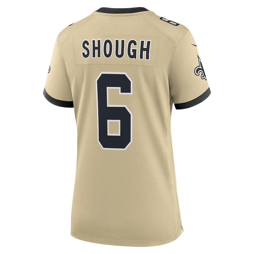 Tyler Shough New Orleans Saints Nike Women's Alternate Game Player Jersey