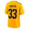 Jack Sawyer Pittsburgh Steelers Nike Alternate Game Jersey - Gold - Detail View