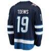 Jonathan Toews Winnipeg Jets Fashion7 Home Breakaway Jersey - Navy - Detail View