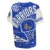 Golden State Warriors Outerstuff Youth Top Player All-Over-Print T-Shirt - White - Side View