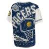 Indiana Pacers Outerstuff Youth Top Player All-Over-Print T-Shirt - Cream - Front View