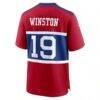 Jameis Winston New York Giants Nike Alternate Game Jersey - Red - Detail View
