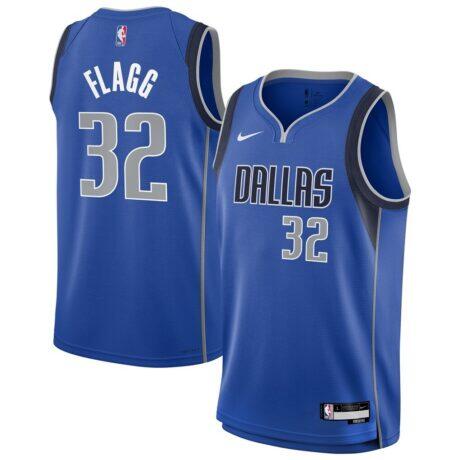 Cooper Flagg Dallas Mavericks Nike Youth Swingman Jersey - Blue - Front View