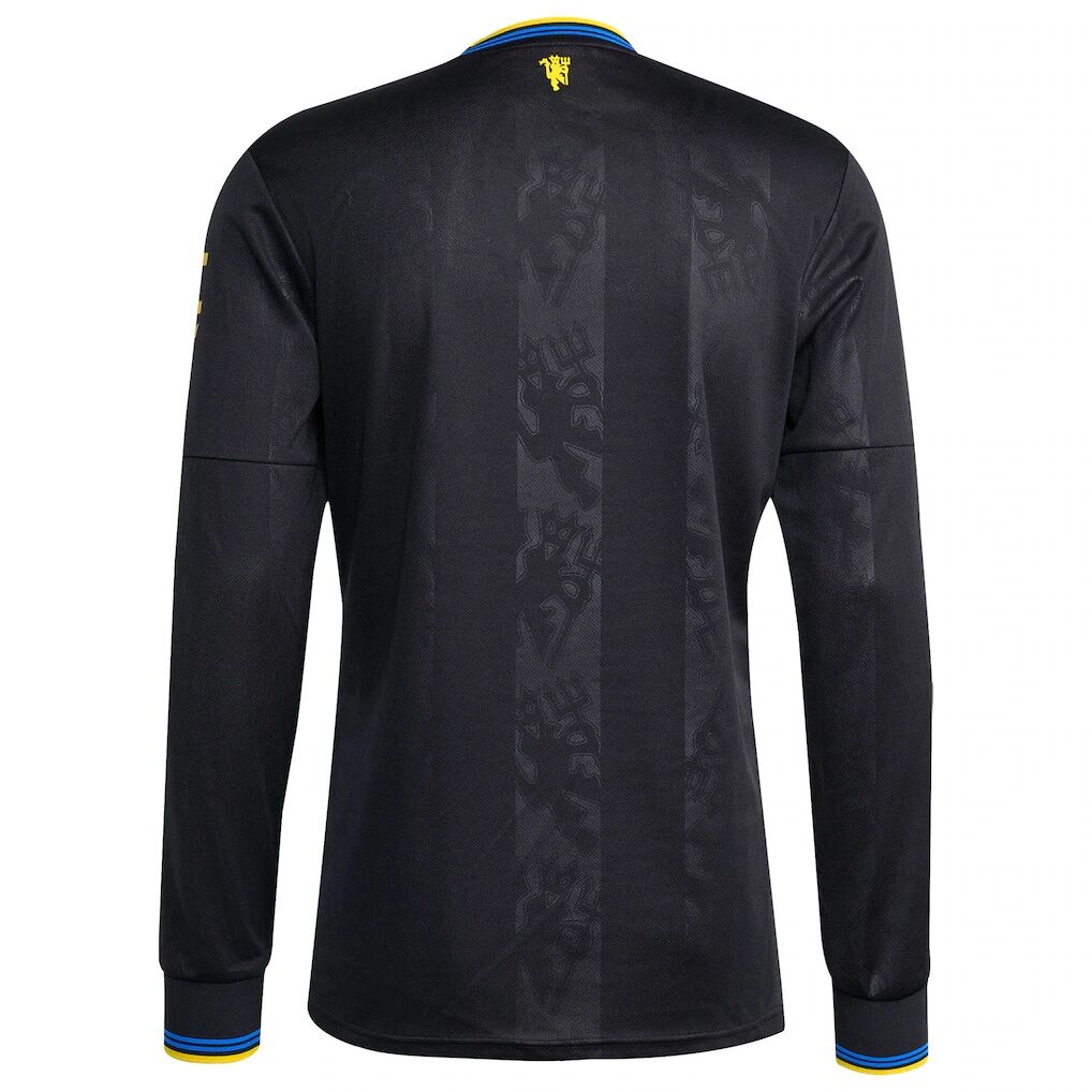 Manchester United adidas 2025/26 Third Replica Long Sleeve Jersey