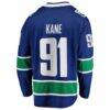 Evander Kane Vancouver Canucks Fashion7 Home Breakaway Jersey - Blue - Detail View