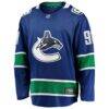 Evander Kane Vancouver Canucks Fashion7 Home Breakaway Jersey - Blue - Side View