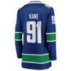 Evander Kane Vancouver Canucks Fashion7 Women's Home Breakaway Player Jersey - Blue - Detail View