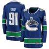 Evander Kane Vancouver Canucks Fashion7 Women's Home Breakaway Player Jersey - Blue - Front View