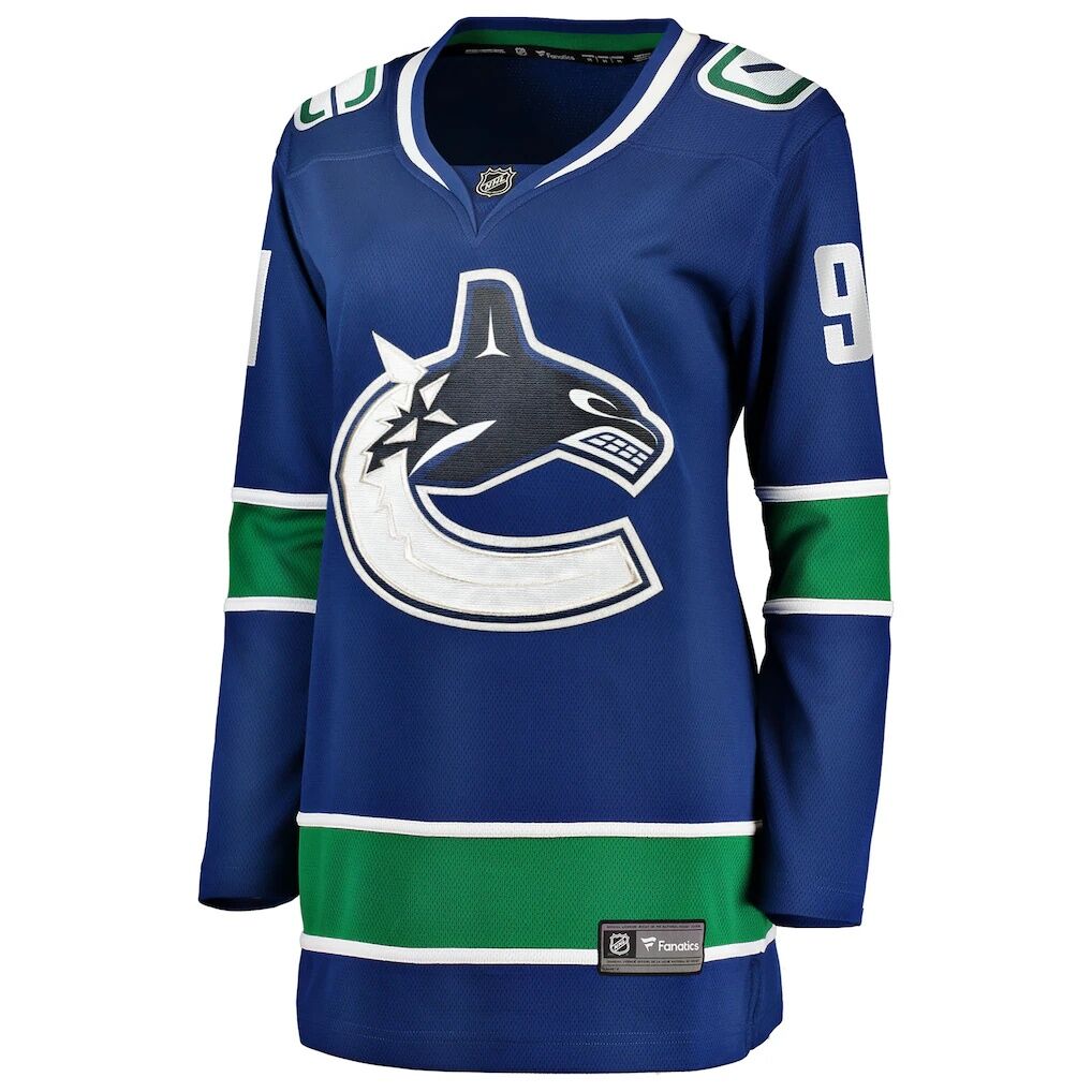 Evander Kane Vancouver Canucks Fashion7 Women's Home Breakaway Player Jersey