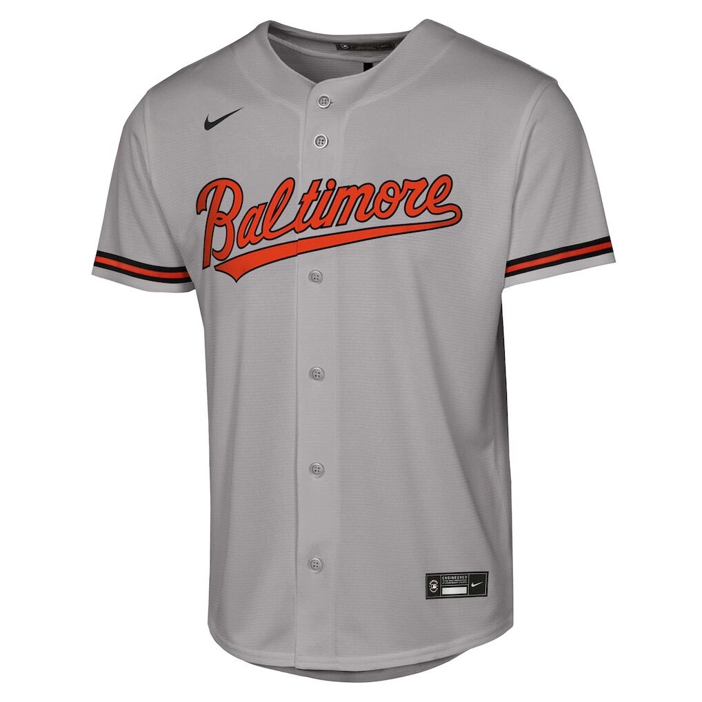 Adley Rutschman Baltimore Orioles Nike Youth Road Replica Jersey