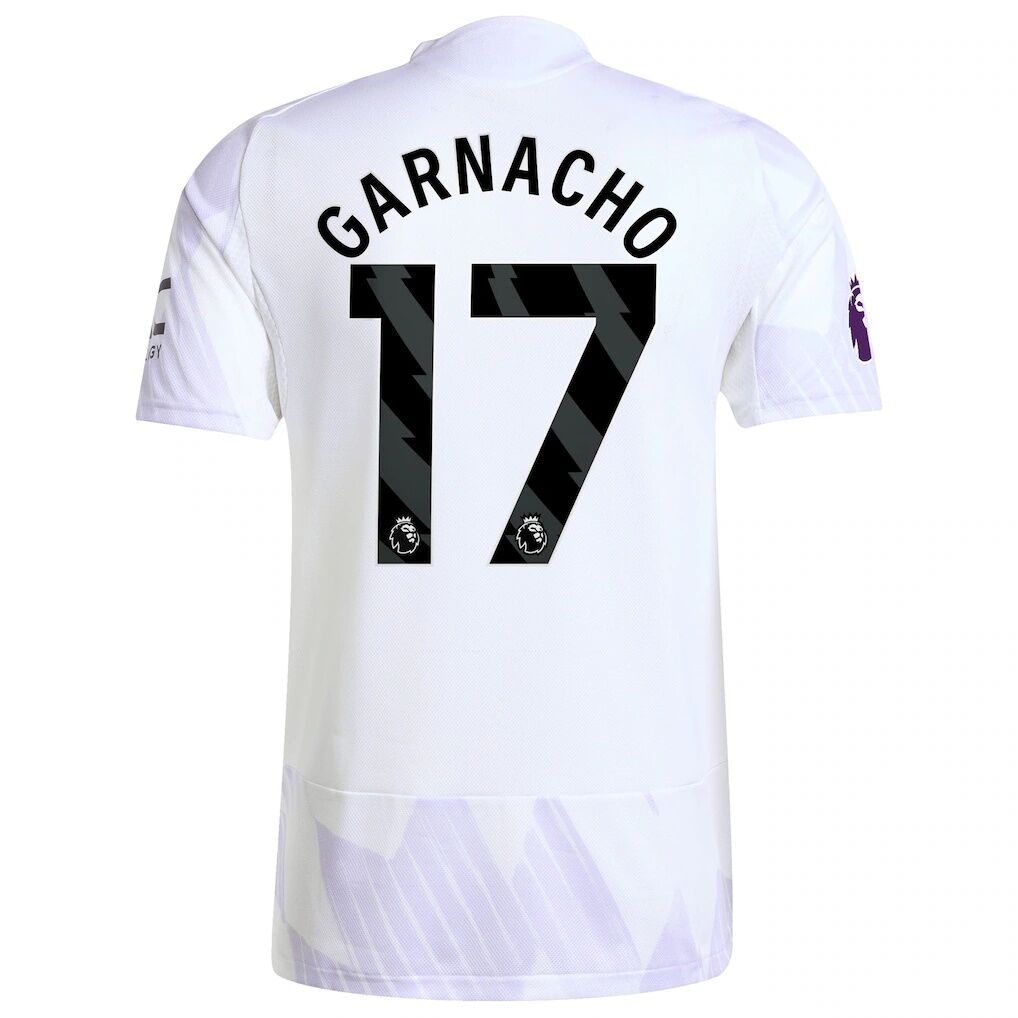 Alejandro Garnacho Manchester United adidas 2025/26 Away Authentic Player Jersey