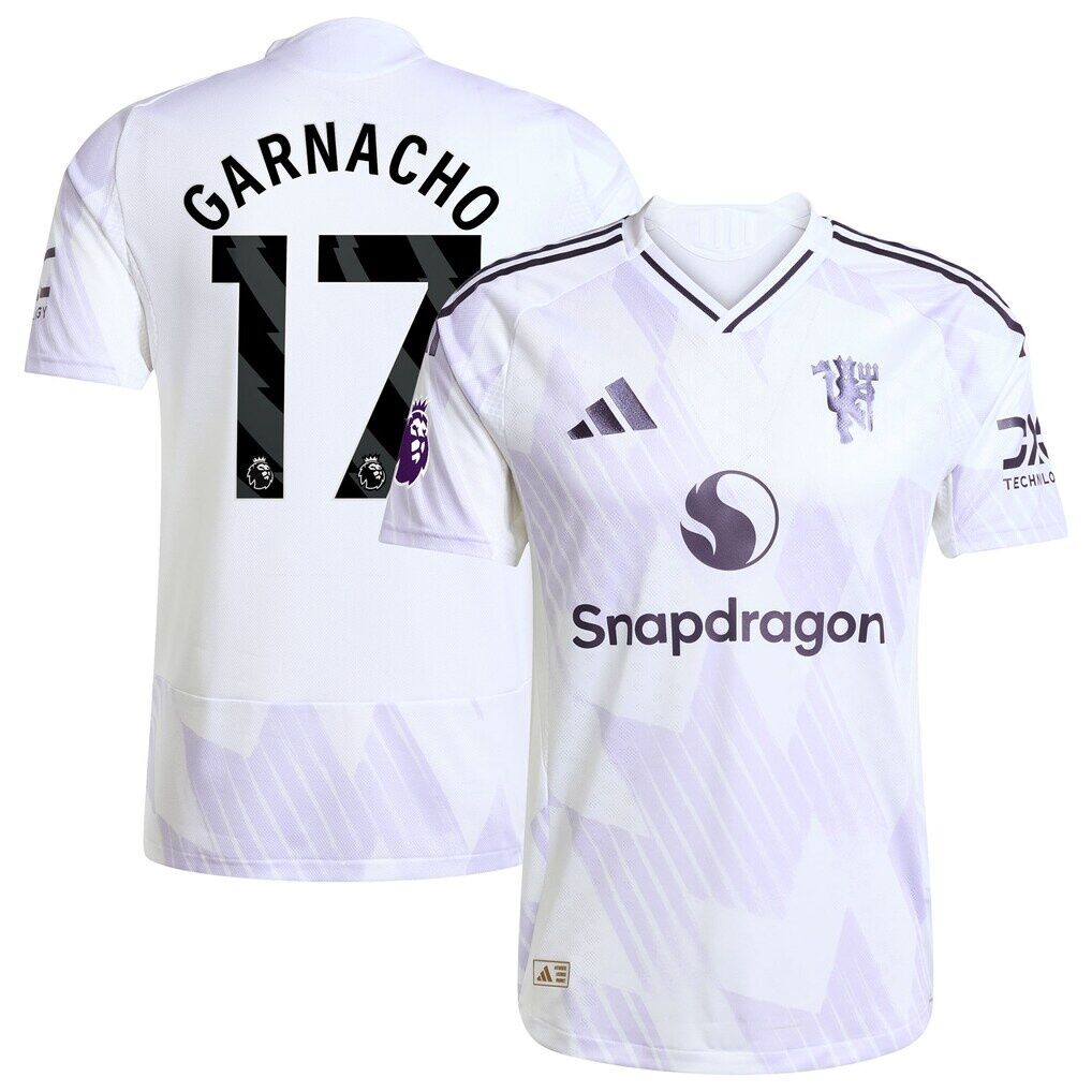 Alejandro Garnacho Manchester United adidas 2025/26 Away Authentic Player Jersey