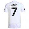 Mason Mount Manchester United adidas 2025/26 Away Authentic Player Jersey - White - Detail View