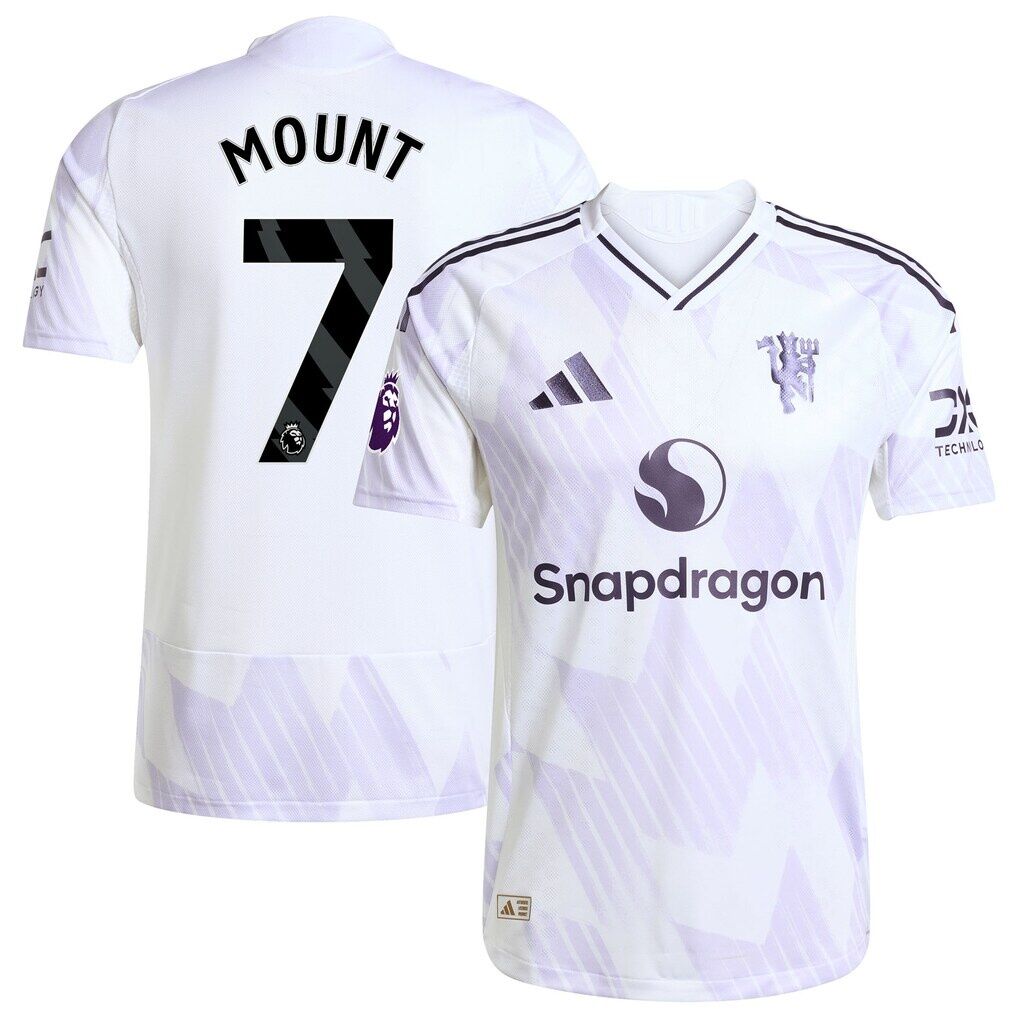 Mason Mount Manchester United adidas 2025/26 Away Authentic Player Jersey