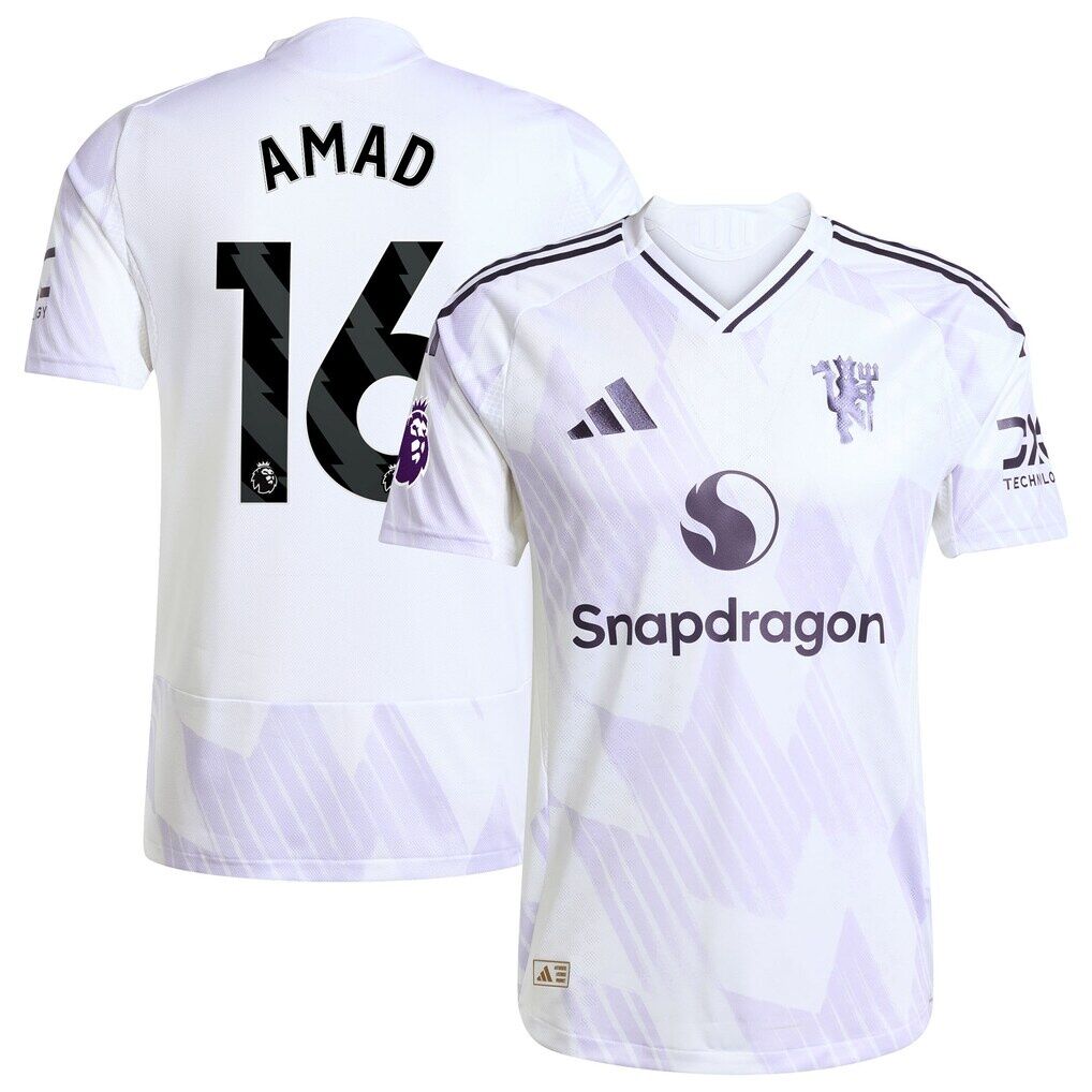 Amad Diallo Manchester United adidas 2025/26 Away Authentic Player Jersey