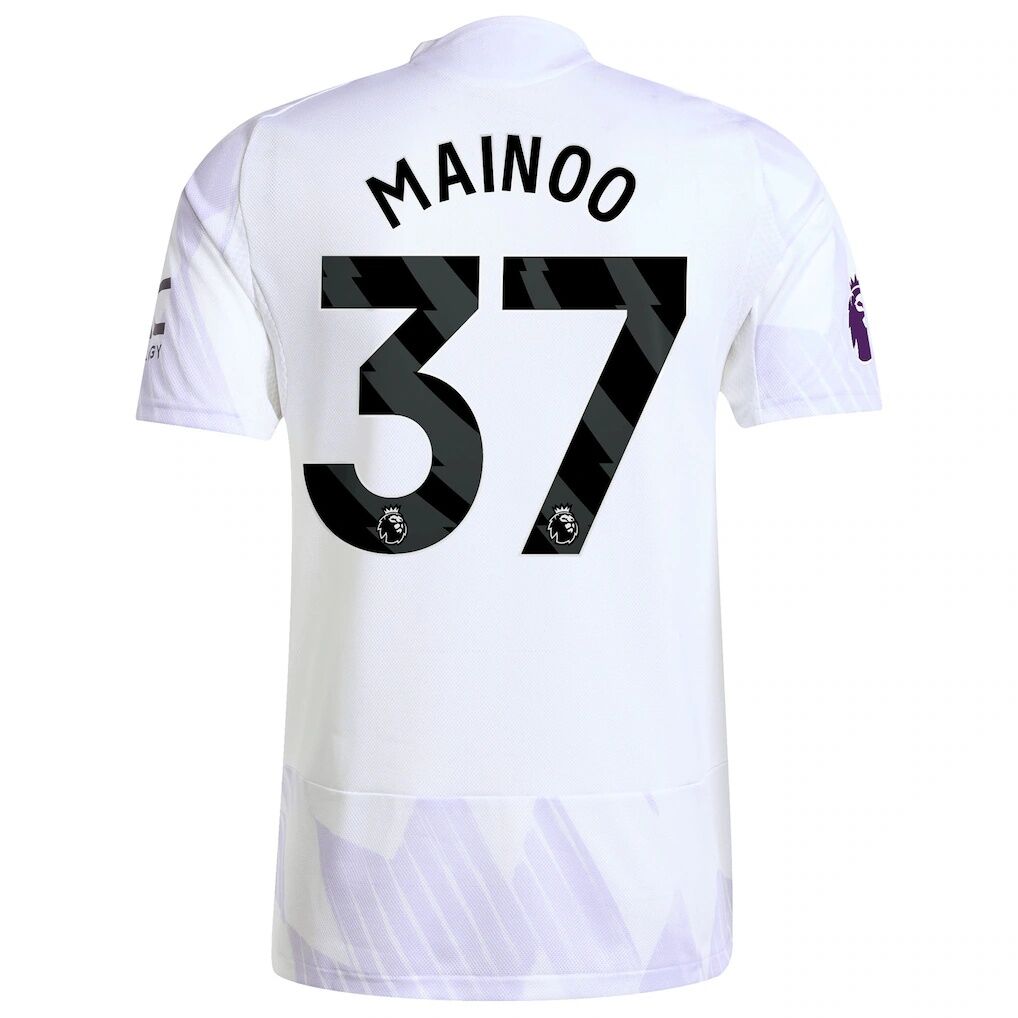 Kobbie Mainoo Manchester United adidas 2025/26 Away Authentic Player Jersey