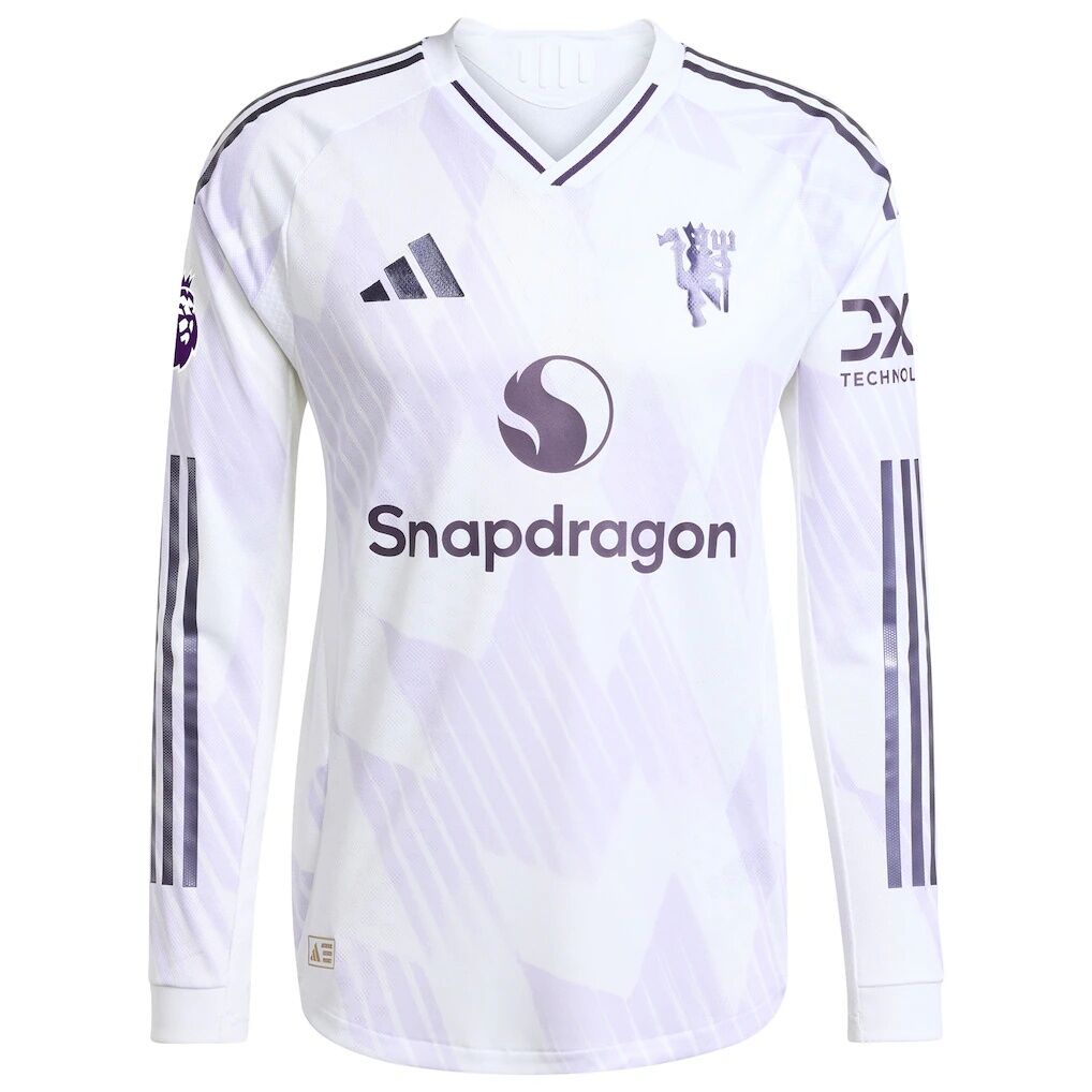 Mason Mount Manchester United adidas 2025/26 Away Authentic Long Sleeve Player Jersey