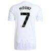 Mason Mount Manchester United adidas 2025/26 Away Replica Player Jersey - White - Detail View