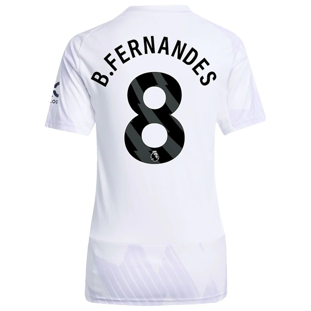 Bruno Fernandes Manchester United adidas Women’s 2025/26 Away Replica Player Jersey