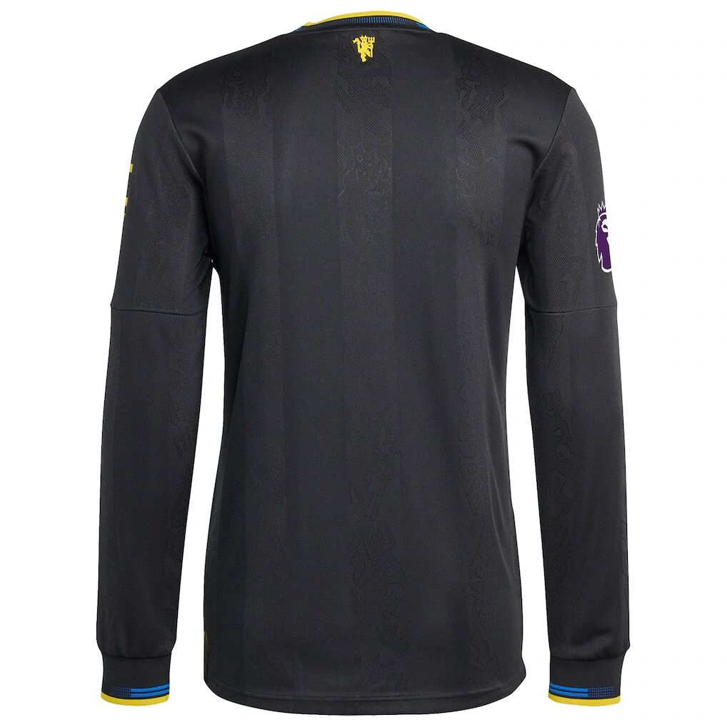 Manchester United adidas 2025/26 Third Authentic Long Sleeve Jersey