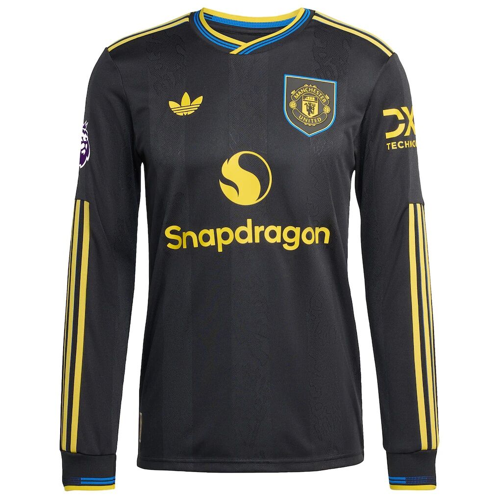 Manchester United adidas 2025/26 Third Authentic Long Sleeve Jersey