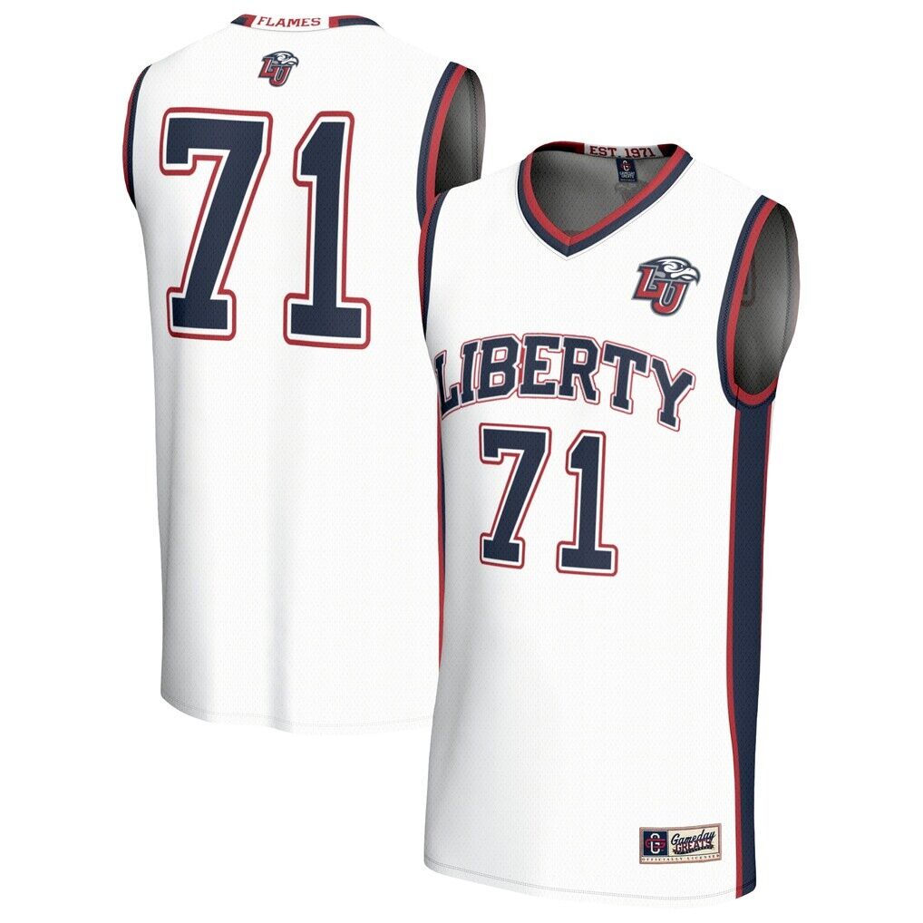 #71 Liberty Flames GameDay Greats Unisex Lightweight Basketball Fashion Jersey