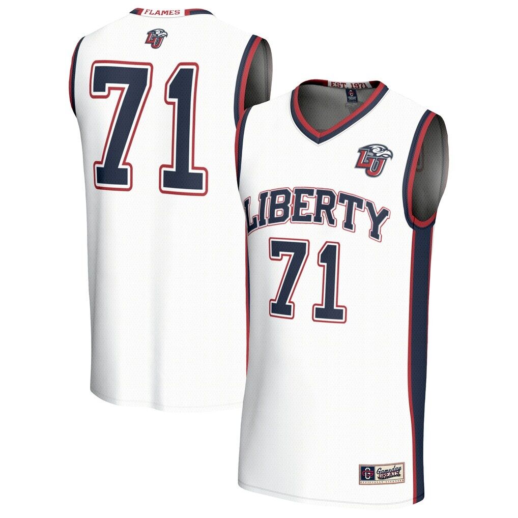 #71 Liberty Flames GameDay Greats Youth Lightweight Basketball Fashion Jersey