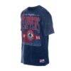 LA Clippers New Era Oversized Throwback Collection Mineral Wash T-Shirt - Navy - Detail View