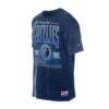 Memphis Grizzlies New Era Oversized Throwback Collection Mineral Wash T-Shirt - Navy - Detail View