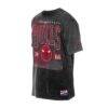 Chicago Bulls New Era Oversized Throwback Collection Mineral Wash T-Shirt - Black - Detail View