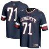 #71 Liberty Flames GameDay Greats Youth Lightweight Football Fashion Jersey - Navy - Front View