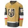 Mitch Marner Vegas Golden Knights Fashion7 Home Breakaway Jersey - Gold - Side View