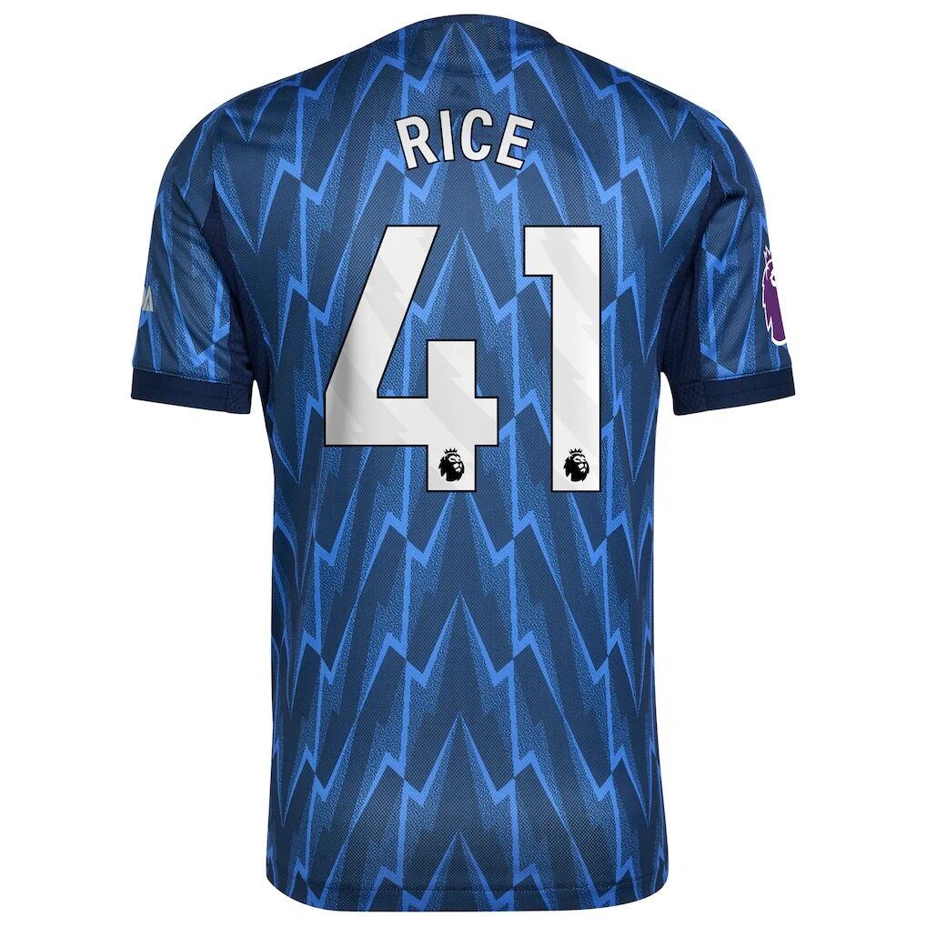 Declan Rice Arsenal adidas 2025/26 Away Authentic Player Jersey