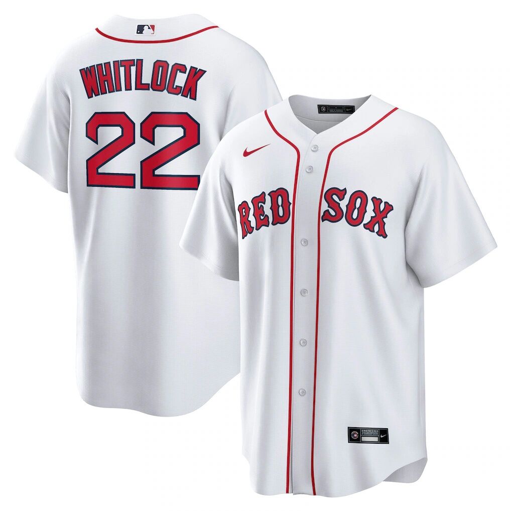 Garrett Whitlock Boston Red Sox Nike Home Replica Jersey