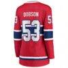 Noah Dobson Montreal Canadiens Fashion7 Women's Home Breakaway Jersey - Red - Detail View