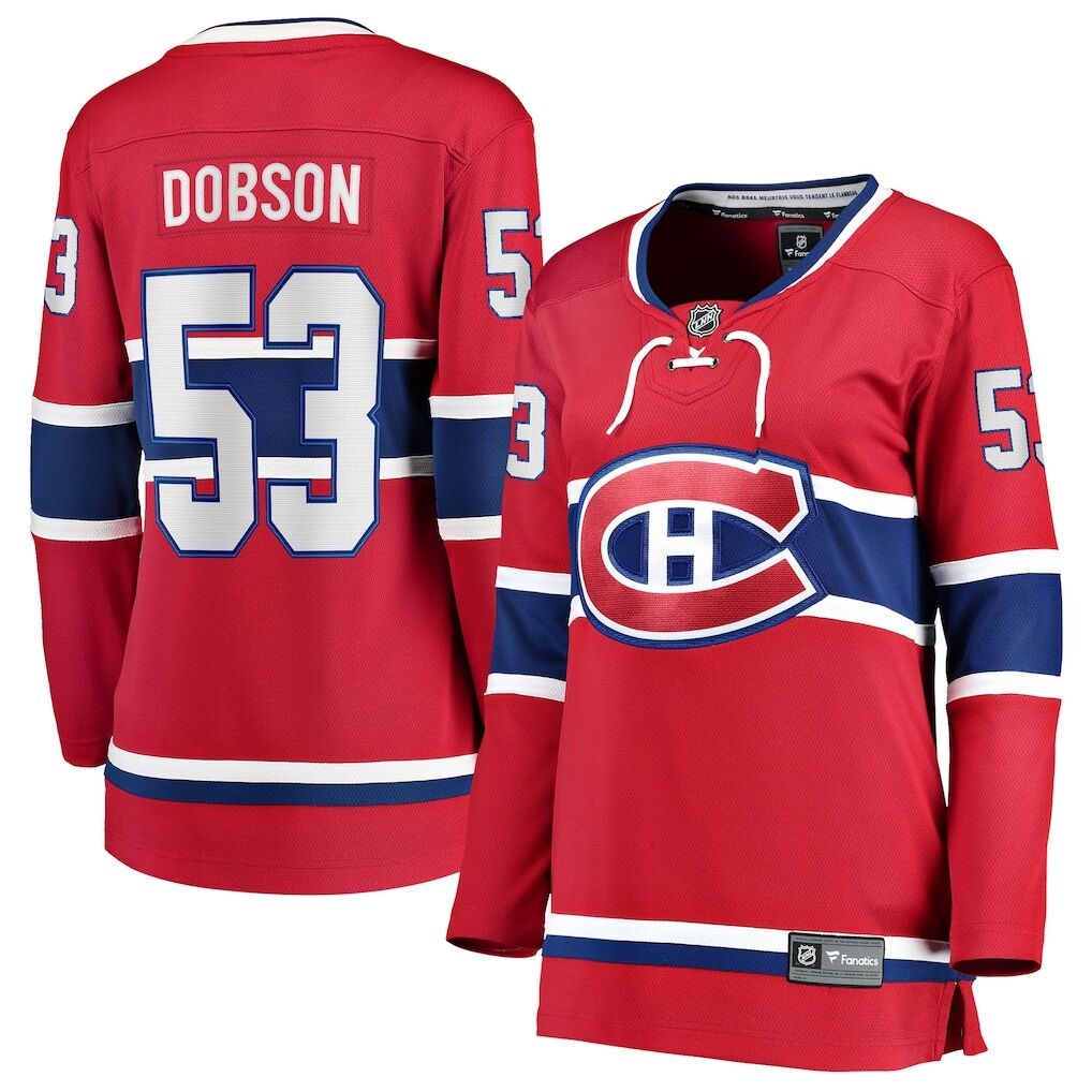 Noah Dobson Montreal Canadiens Fashion7 Women's Home Breakaway Jersey