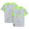 Manchester City Puma Youth 2025/26 Third Replica Jersey - Green - Side View