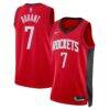 Kevin Durant Houston Rockets Nike Unisex Swingman Player Jersey - Red - Front View
