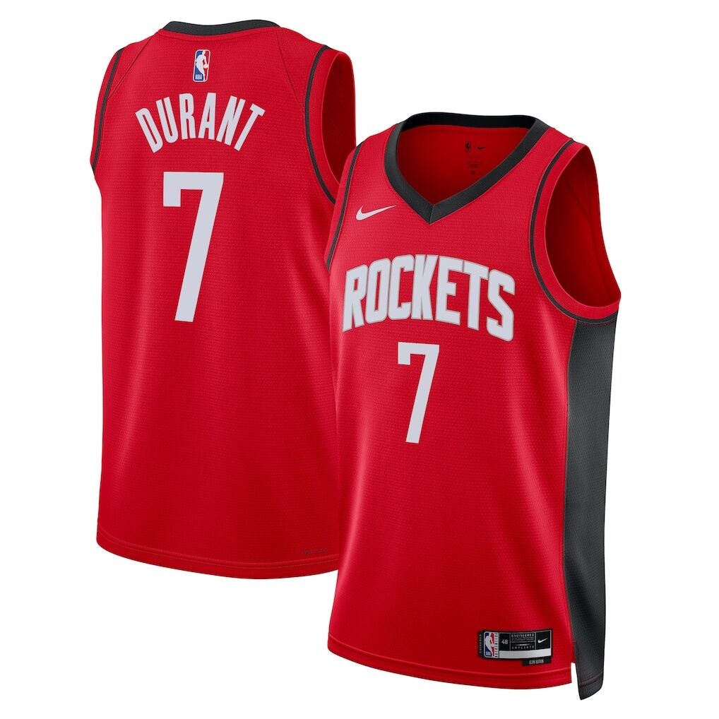 Kevin Durant Houston Rockets Nike Unisex Swingman Player Jersey – Icon Edition