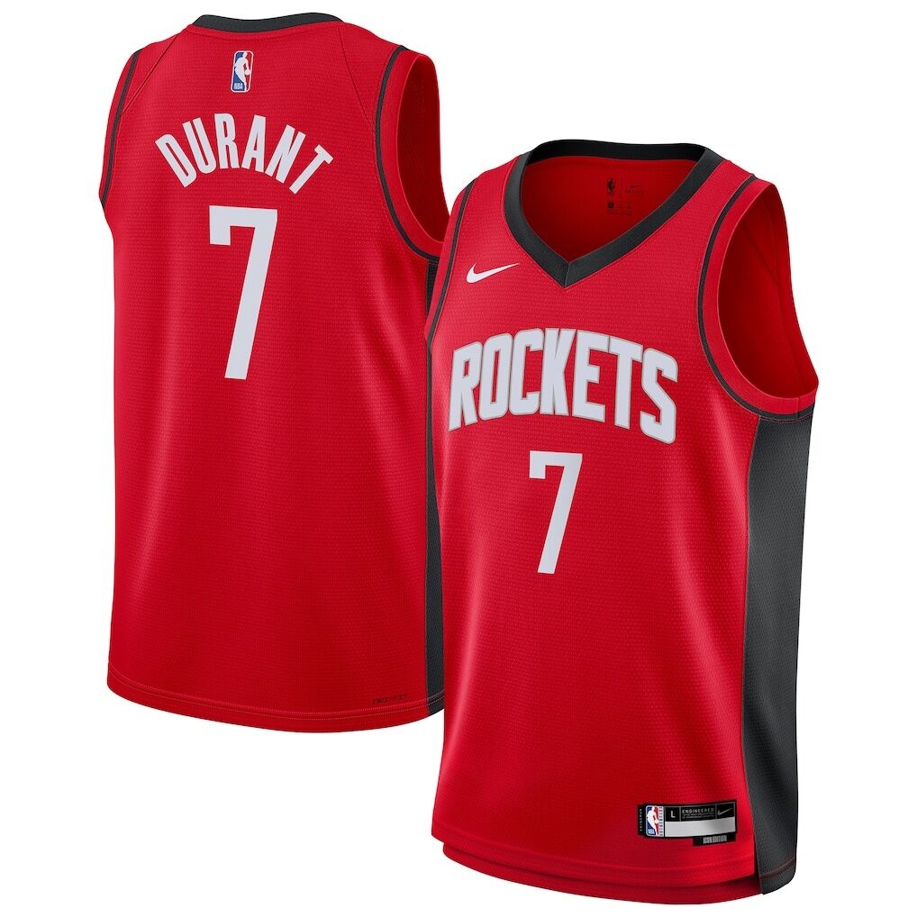 Kevin Durant Houston Rockets Nike Youth Swingman Jersey – Icon Edition