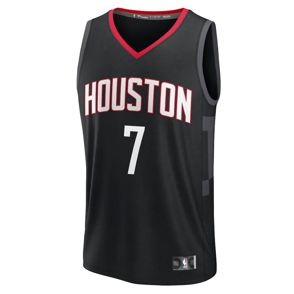 Kevin Durant Houston Rockets Fashion7 Fast Break Replica Player Jersey - Statement Edition