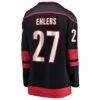 Nikolaj Ehlers Carolina Hurricanes Fashion7 Women's Home Breakaway Jersey - Black - Detail View